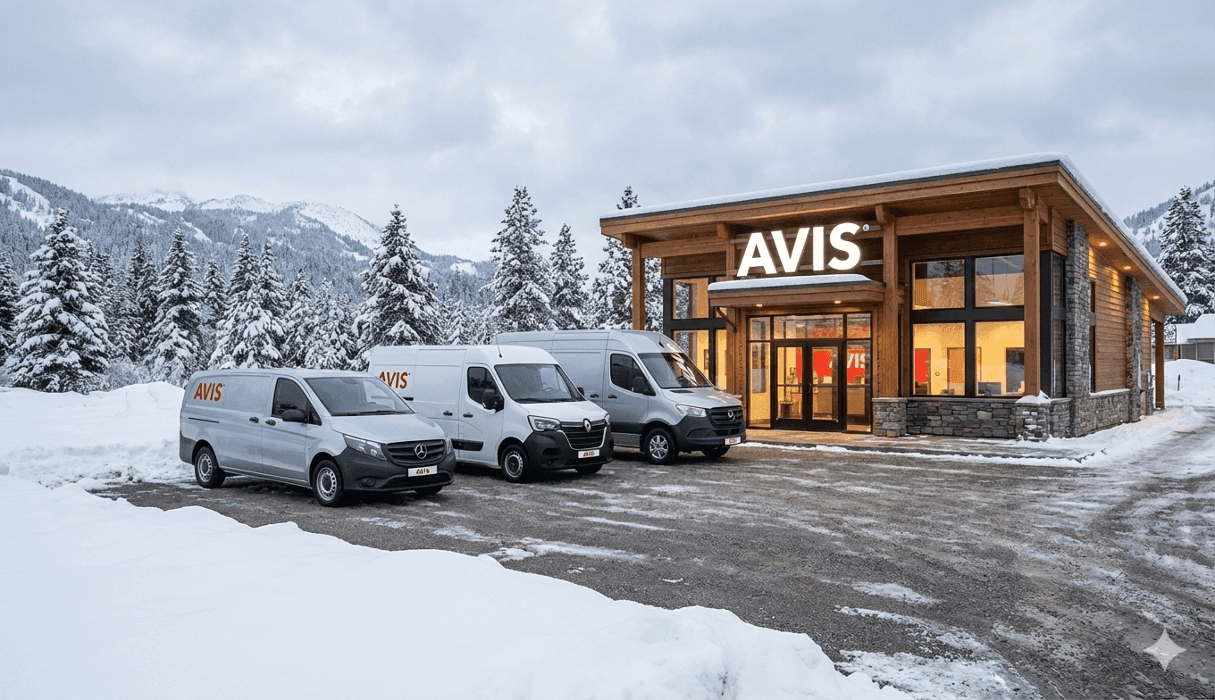 Dodavky-avis-stoja-pred-zasnezenou-pobockou